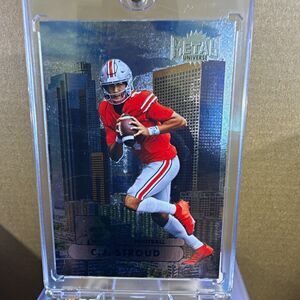 2022 SkyBox Metal Universe Champions C.J. Stroud RC Insert RMUC-22 OSU